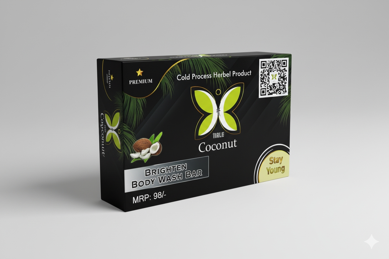 Coconut bodywash bar